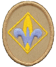 Webelos rank (khaki)