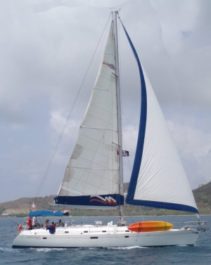 Sailing in the British Virgin Islands