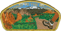 Pathway to the Rockies Council Shoulder Patch