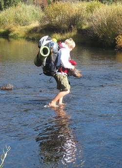 Backpacking in Wyoming