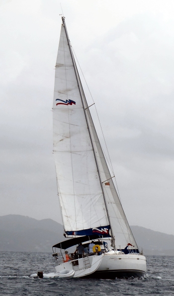 Sailing in the British Virgin Islands