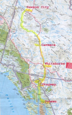 Alaska, British Columbia, Yukon Territory, by Plane, Ferry, Backpack, & Canoe
